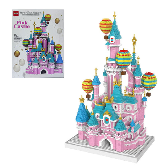 Architecture World Famous Pink Castle Mini Block 6688 pcs