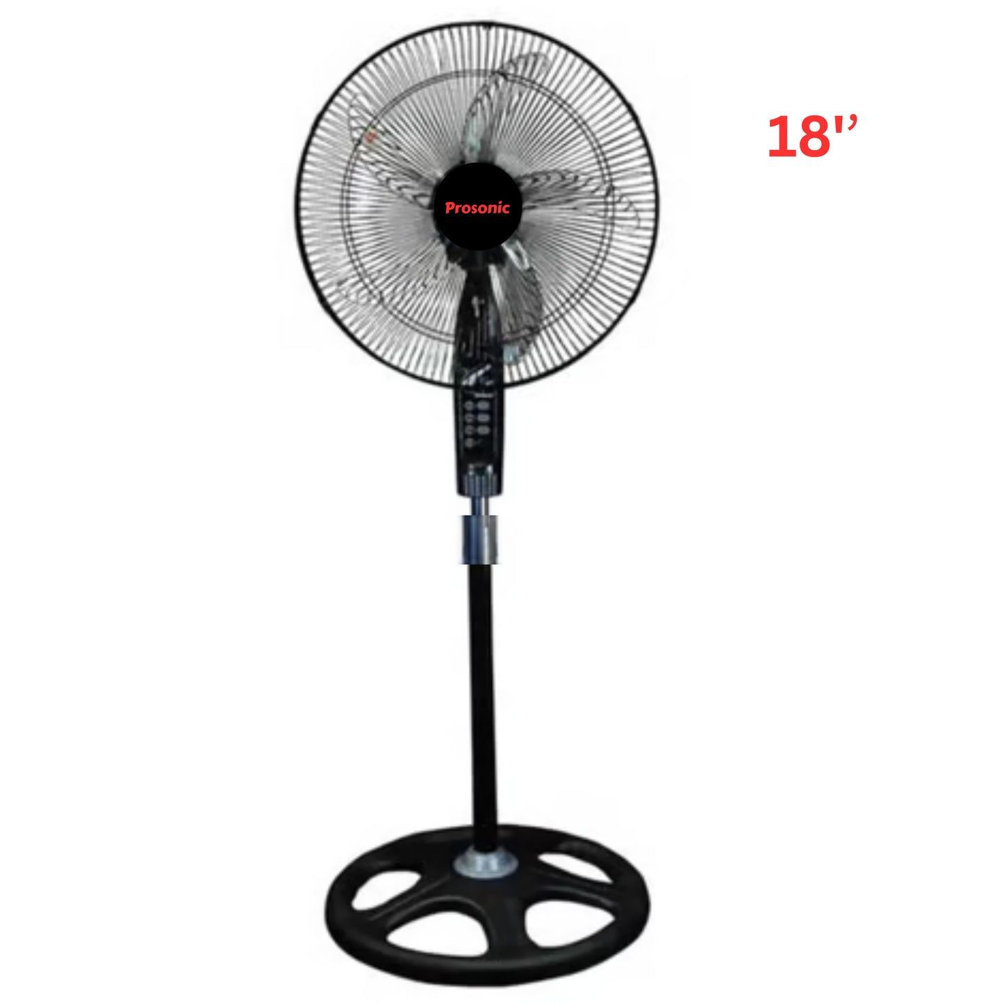 18'' stand fan 3 speeds control 70W