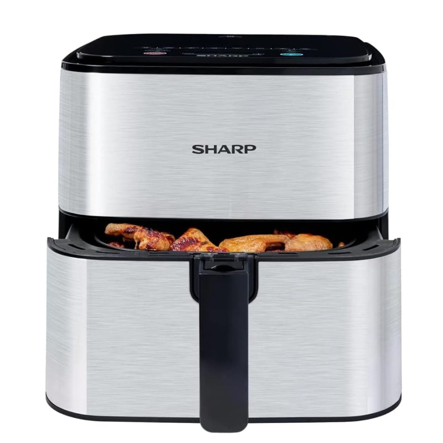 Sharp Air Fryer 1600 Watts, 7 Liters,8 Cook Menu, Non-stick coating