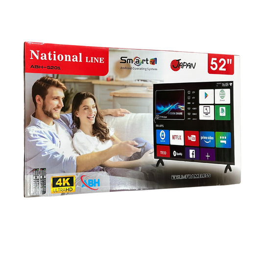 National Line  52'' 4K FULL HD TV
