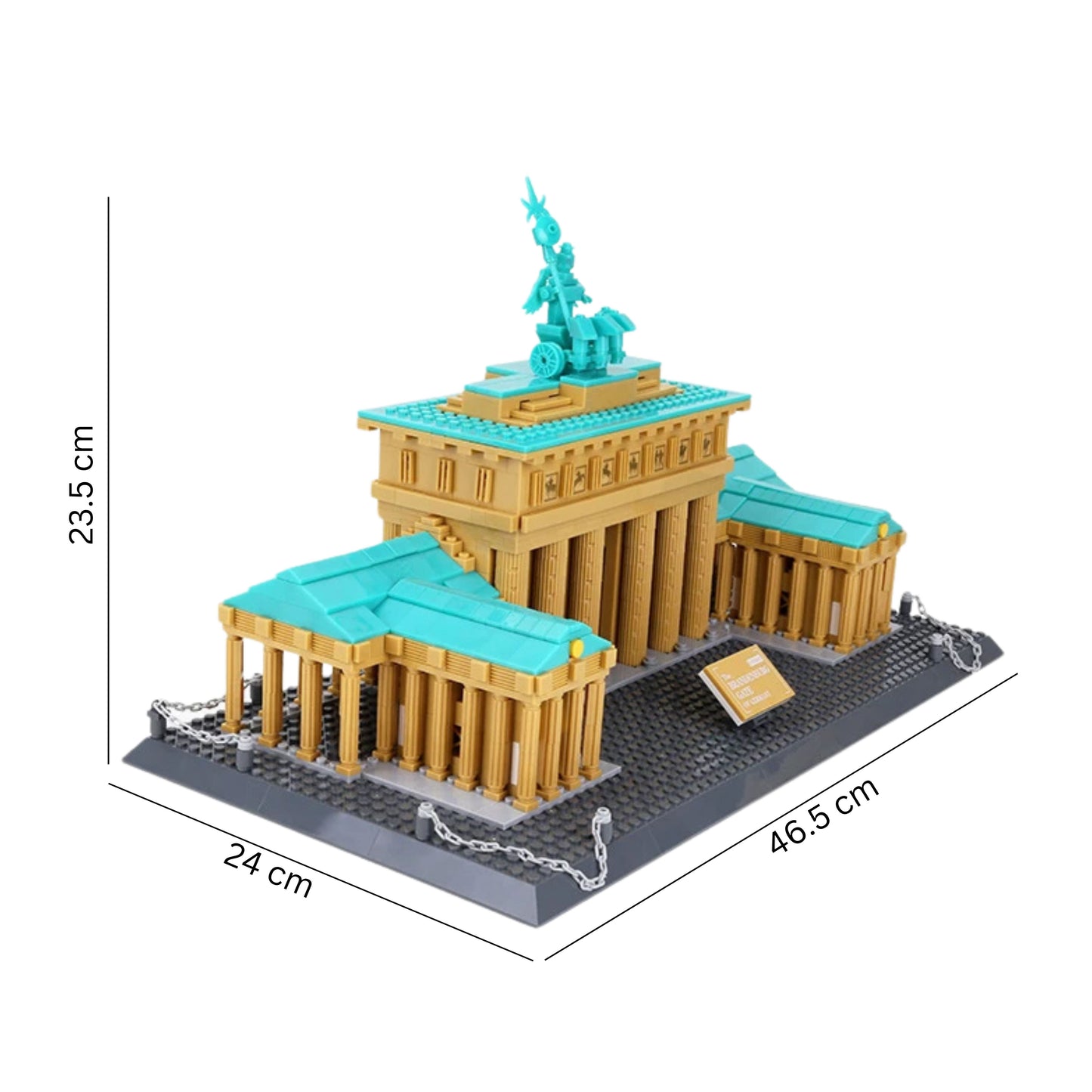 Brandenburg Gate, Berlin building Blocks - 1551 pcs