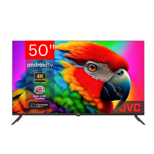 JVC, 50" Smart TV 4K UHD QuadCore Processor Powered By Vidaa