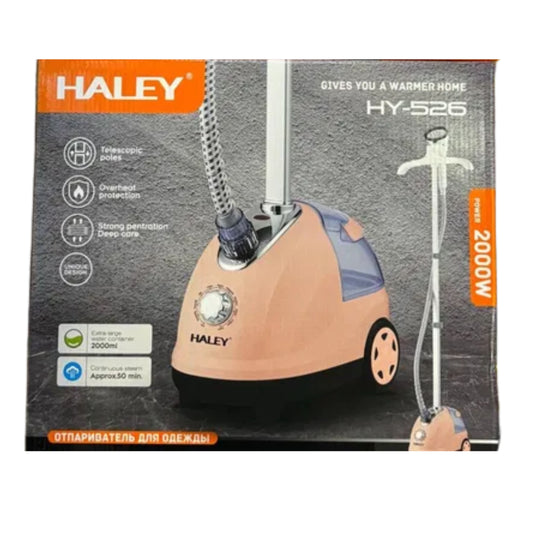 Haley Portable Vertical Steamer with Ironing Board 2000W High Power Garment Steamer,  Quick Wrinkle Removal with 1.8L Water Tank, HY-526