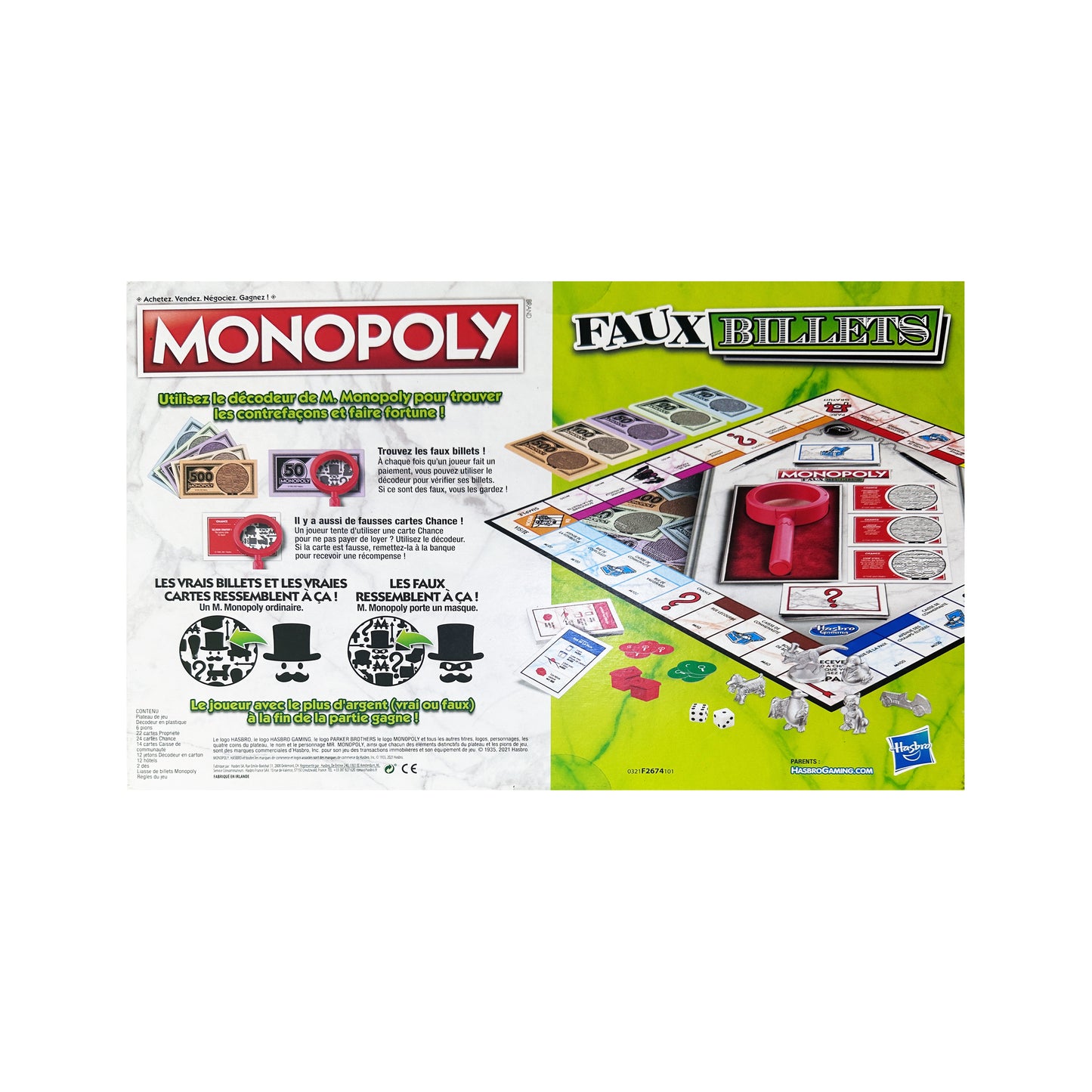 MONOPOLY - Faux Billets