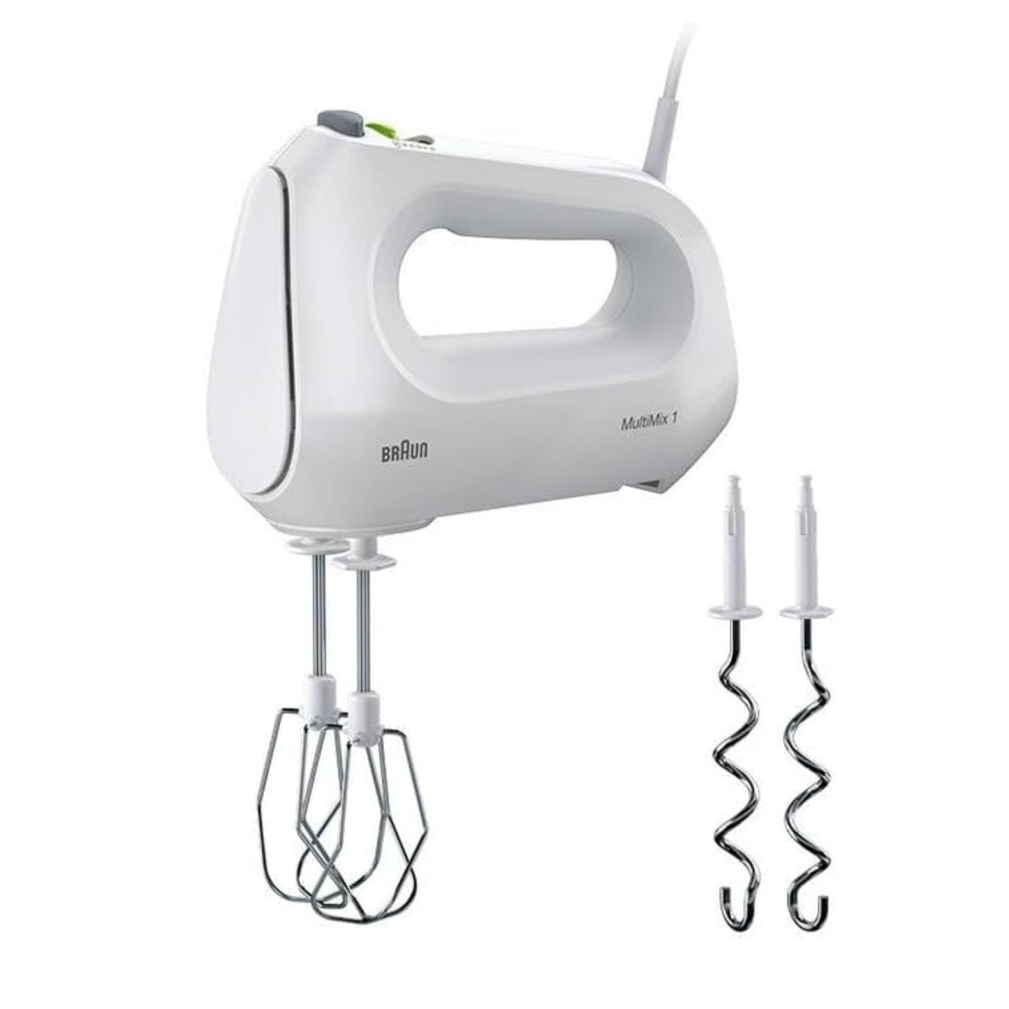 Braun MultiMix 1..Hand Blender Hand Mixer, 1.4.m, White, 400.W, 207.mm, 76.mm