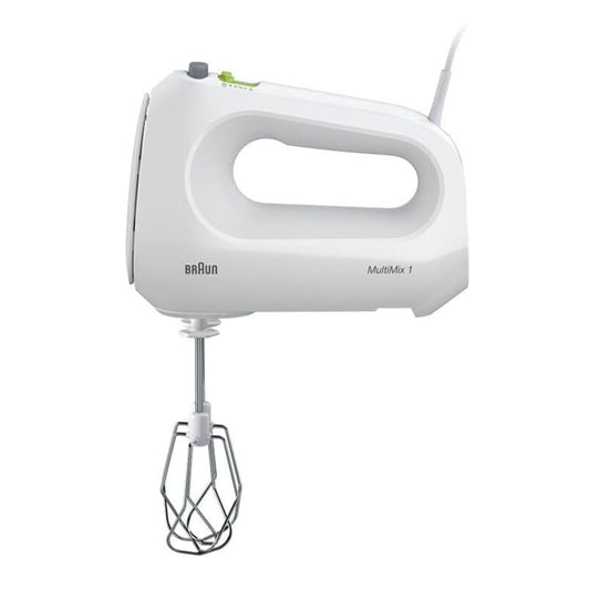 Braun MultiMix 1..Hand Blender Hand Mixer, 1.4.m, White, 400.W, 207.mm, 76.mm