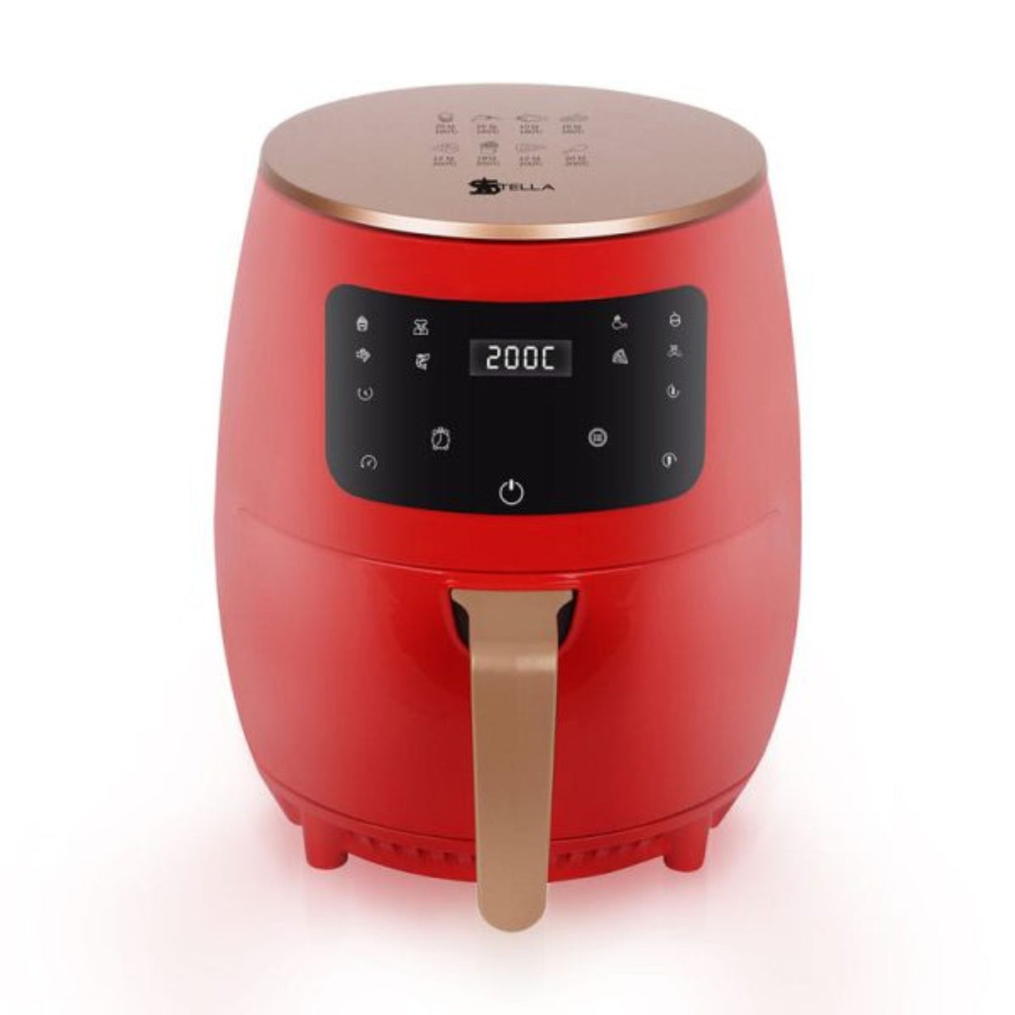 Stella 5.5L Air Fryer Oil Free LED Digital Touch Screen, Timer And Fully Adjustable Temperature- 1400W