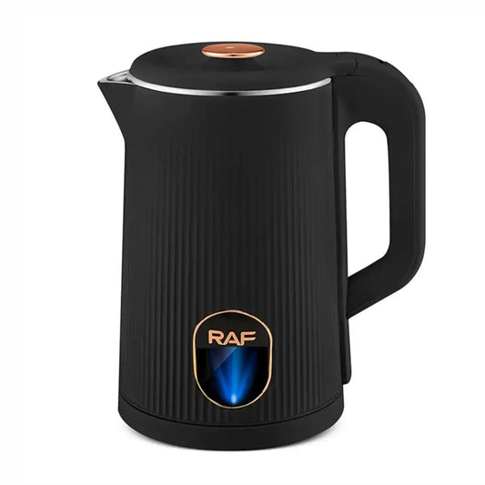 Electric kettle RAF  Raf Electric Kettle Model  Capacity 2 liters 1500W - black