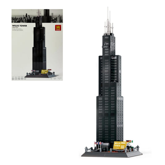 Willis Tower Building Blocks - 1241 pcs