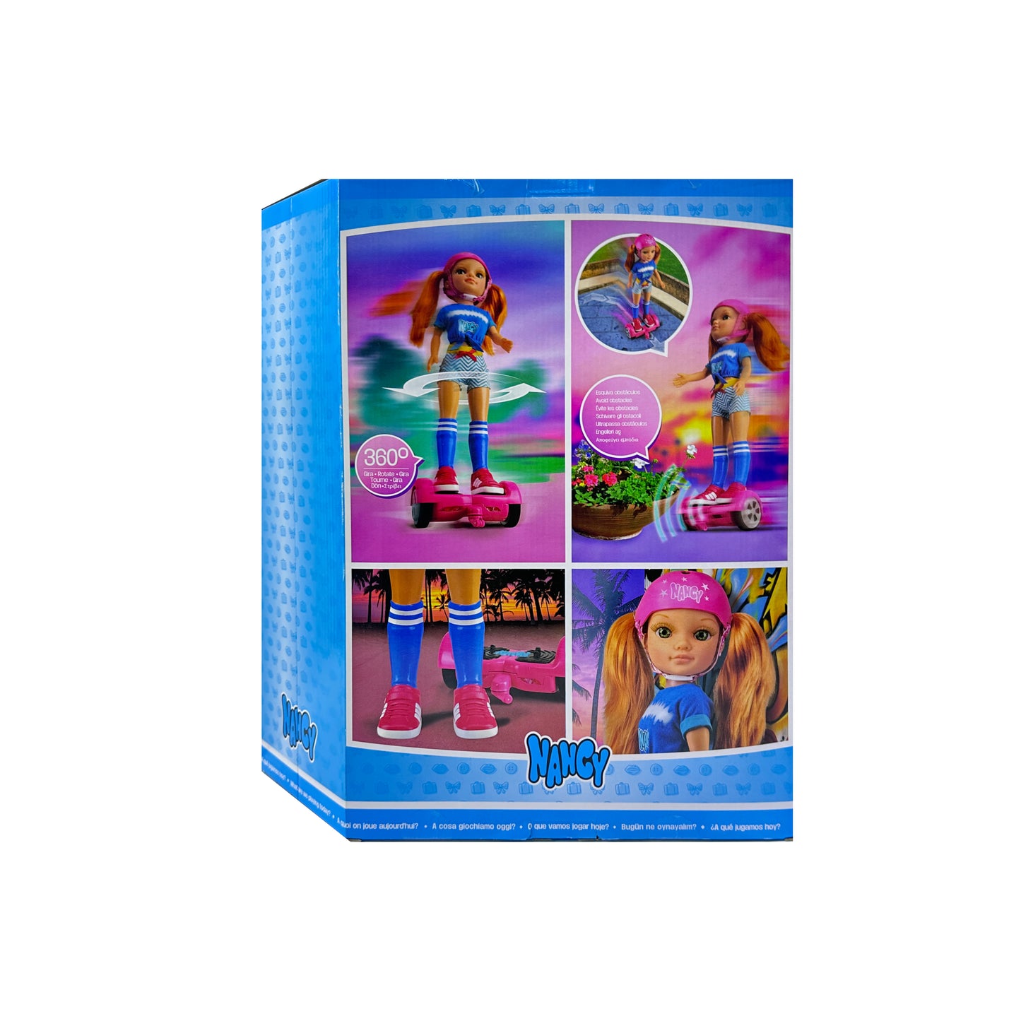 Nancy Muñec Doll  A day with my Hoverboard