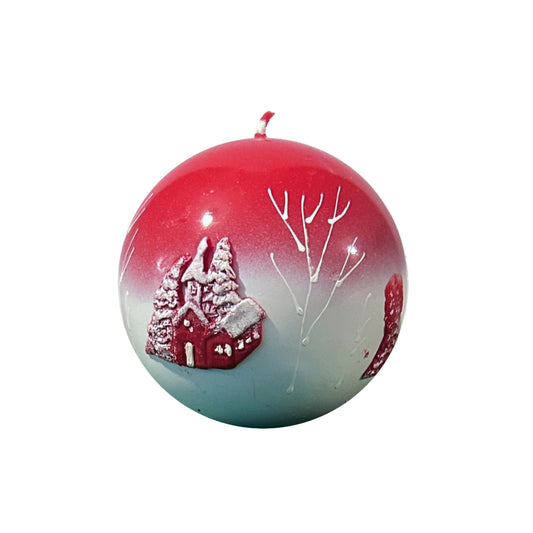 Christmas Candle Round