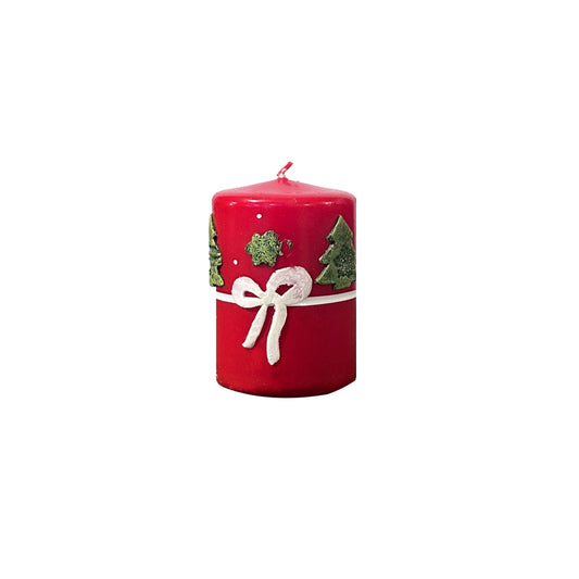 Christmas Pillar Candle