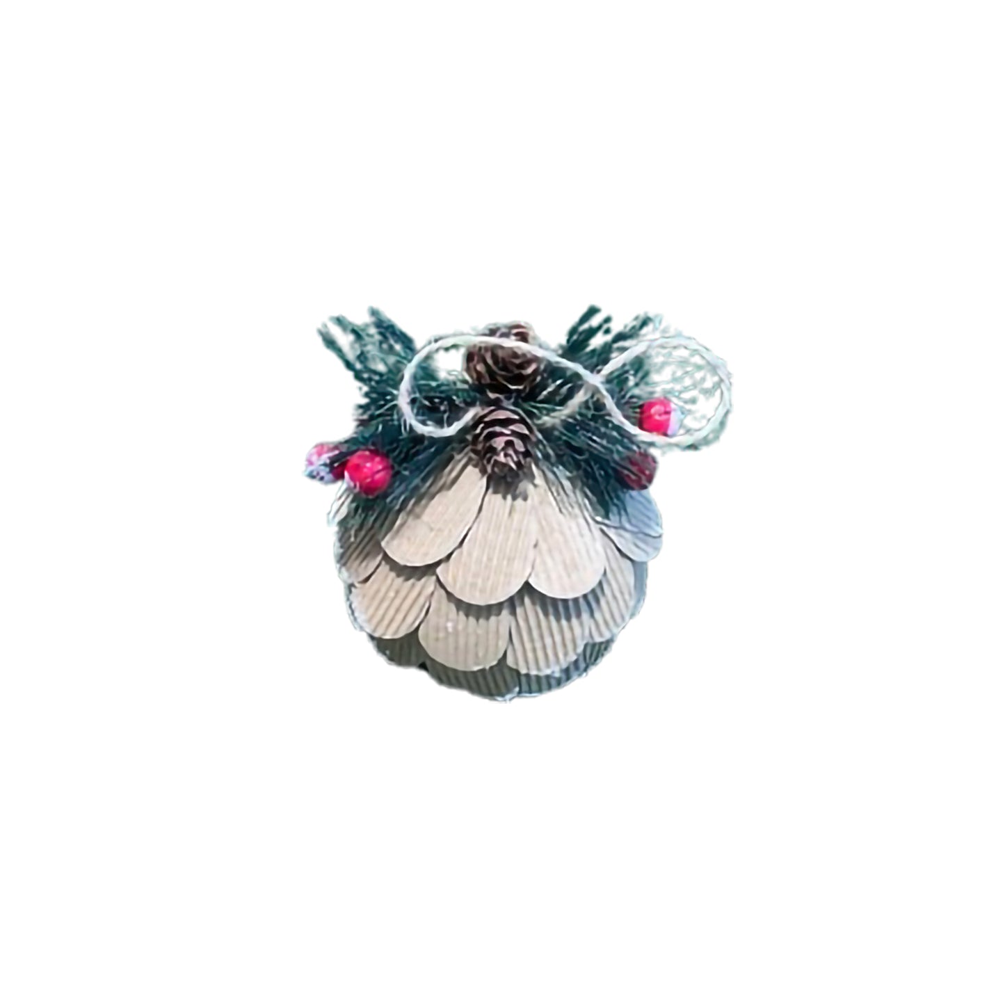 Christmas carton ball 10cm