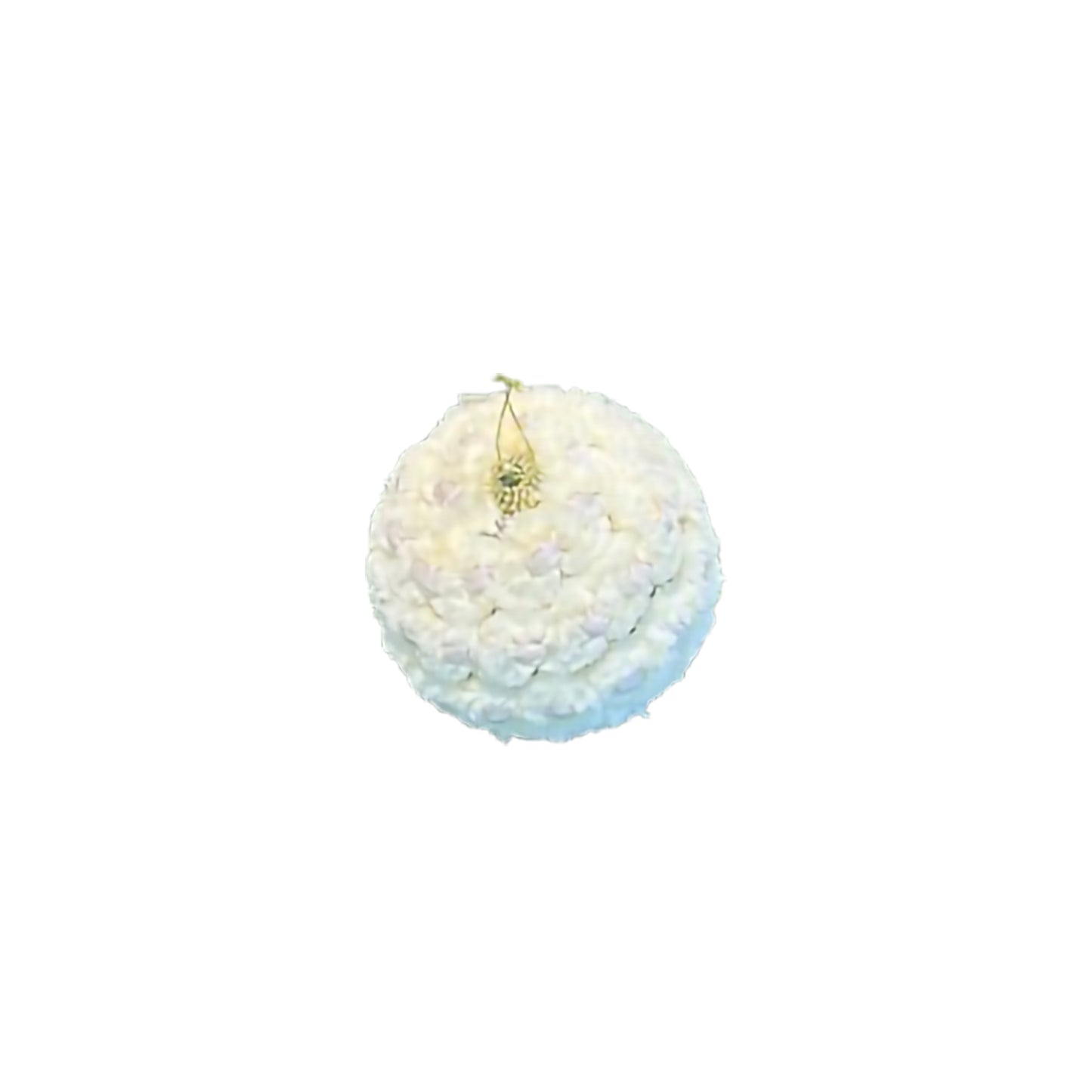 christmas Wool ball hanger 10cm