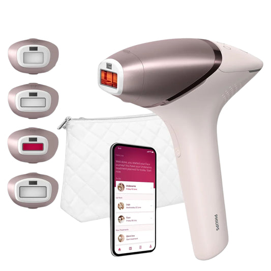 Philips Lumea IPL 9000 Series SenseIQ Cordless IPL Hair Removal Pink