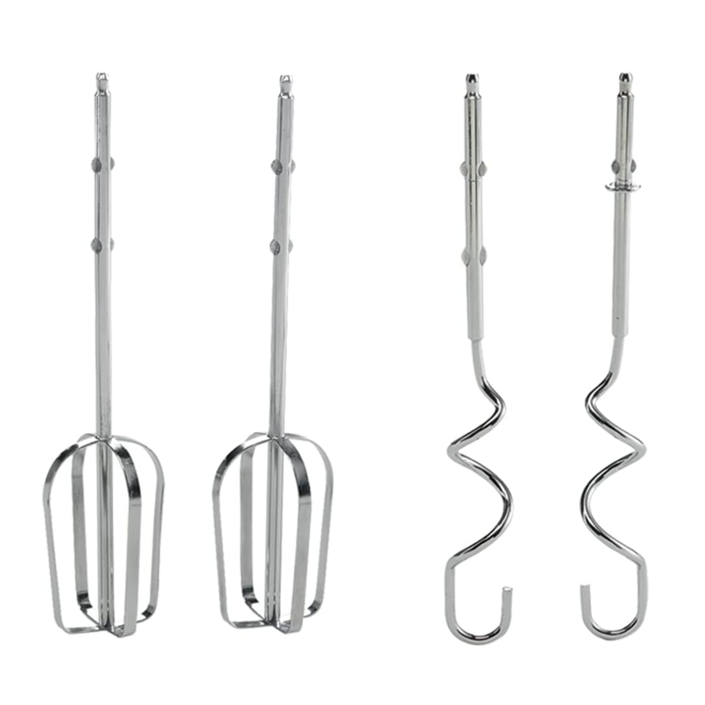 KENWOOD Hand Mixer (Electric Whisk) 300W with 5 Speeds + Turbo Button, Twin Stainless Steel Kneader and Beater for Mixing, Whipping, Whisking, Kneading HMP20.000WH White
