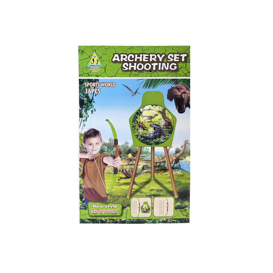 Archery Set Shooting 16pcs 2 in 1 Sports World