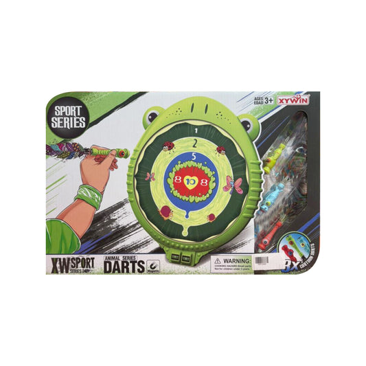 Magnetic animal throwing darts - 30cm board