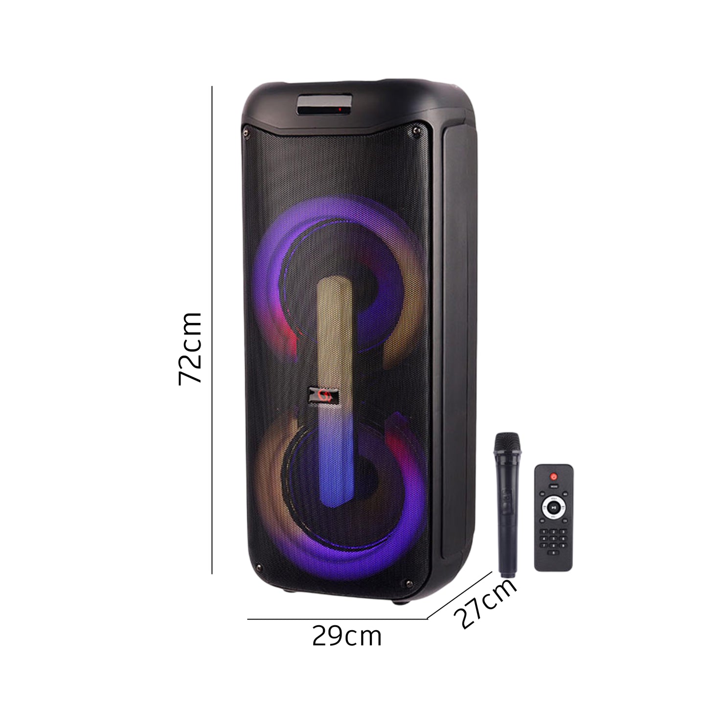 karaoke party boombox for indoor and outdoor
