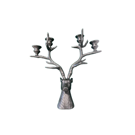 Kare Reindeer Design Metal Candle Holder 45cm