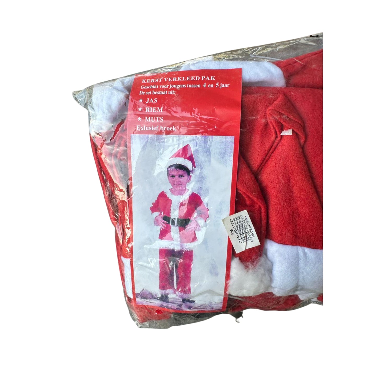 Christmas Santa Cloth age from 4 to 6