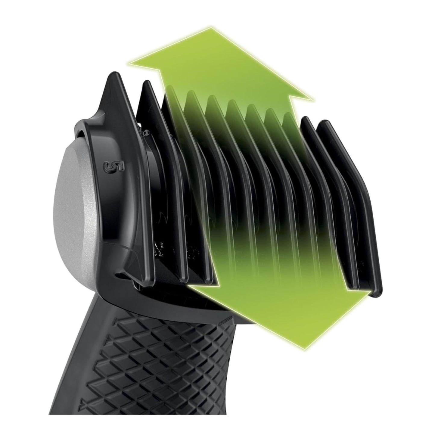 Philips Bodygroom Series 5000, Showerproof Groin and Body Trimmer, Close and Comfortable Shave, Complete Body Grooming Including Back, 60 Min. Runtime,