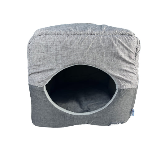 GREY squared pet House available in 3 sizes (Copy)