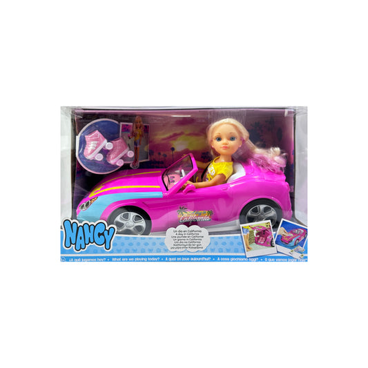 Nancy -A Day in California, Doll Car and Skates