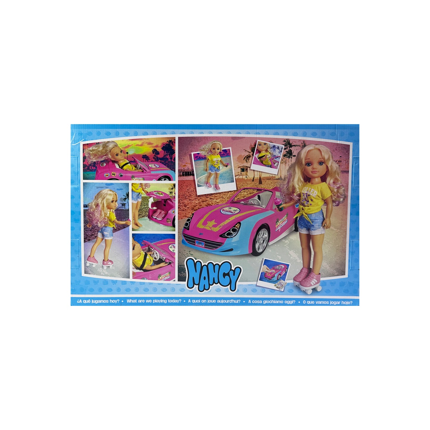 Nancy -A Day in California, Doll Car and Skates