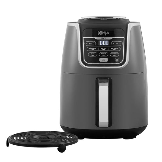 Ninja Air Fryer Max Xl, Max Crisp, Air Roast, Bake, Reheat, Dehydrate, 5.2 Liters, 1750 Watts, Grey and Black,