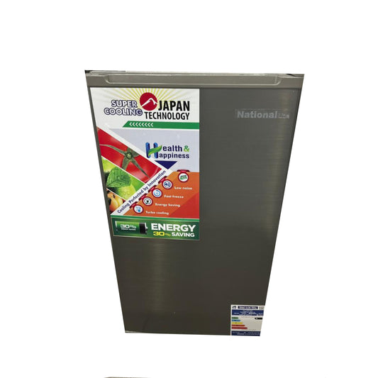 National Line  90L stainless  Office Refrigerator - 85cm - Silver