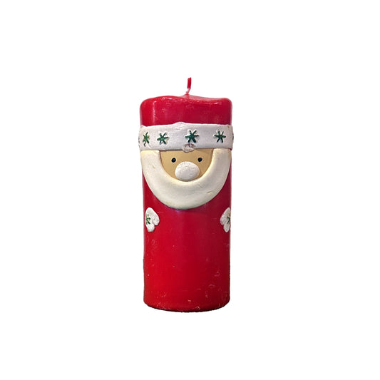 Christmas Pillar Candle 15cm