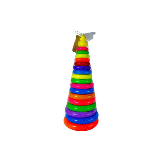 Stacking Rainbow Ring Tower
