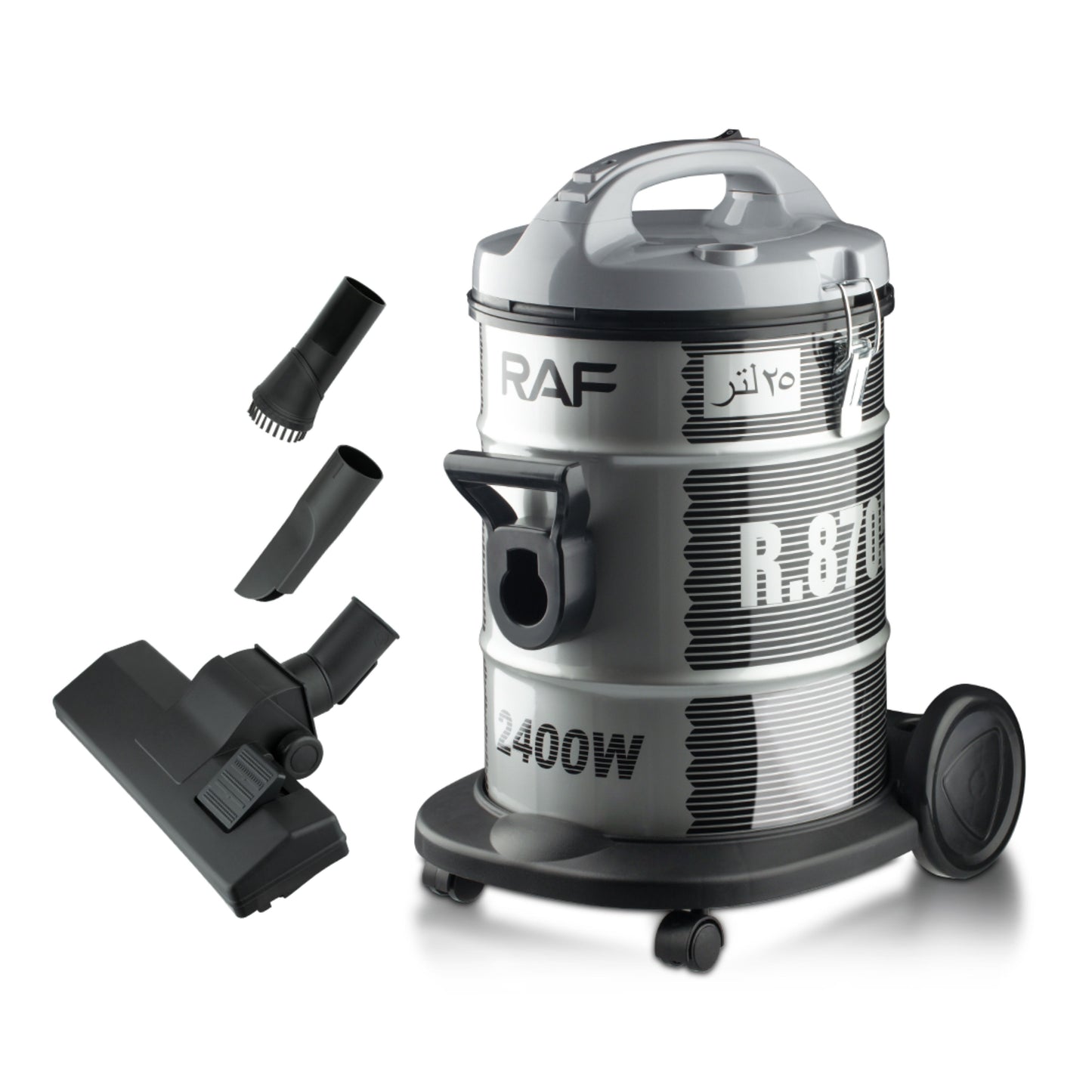 RAF Bagged Canister Vacuum Cleaner 25L 1400W