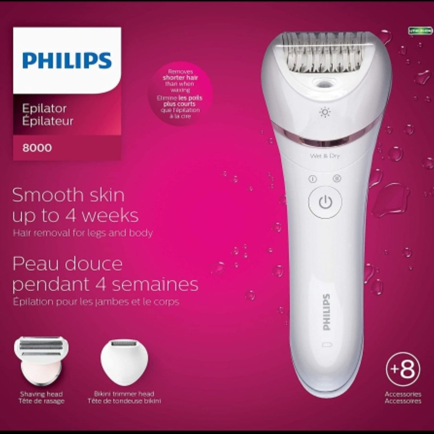 philips cordless epilator 720/14
