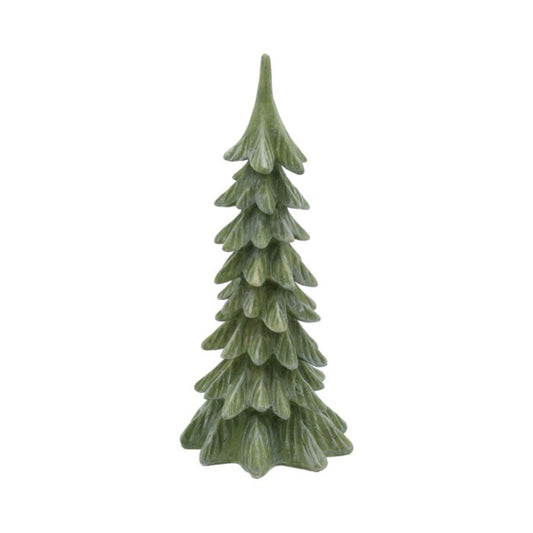 Resin Green Tree Kelam H=29cm D=12cm
