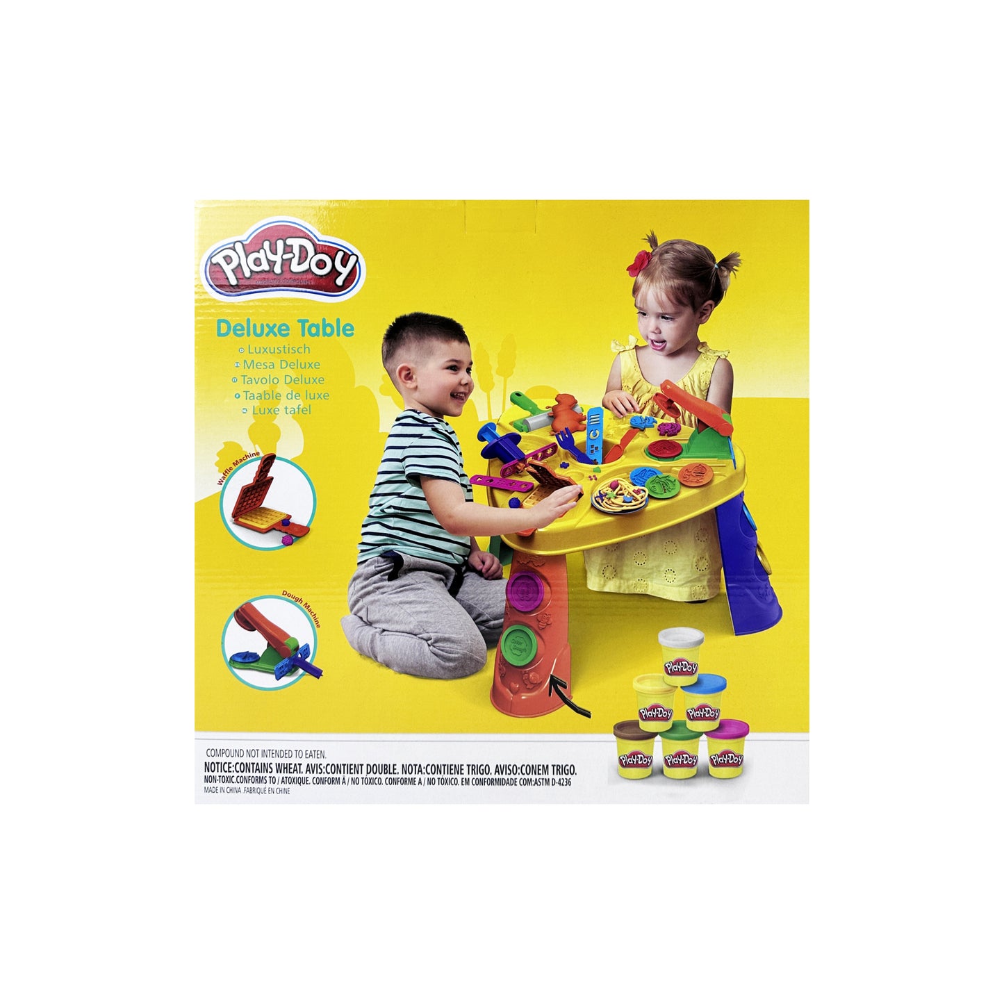 Modeling Clay Deluxe Table 6 colors  With Tools Creating Shapes Of Food