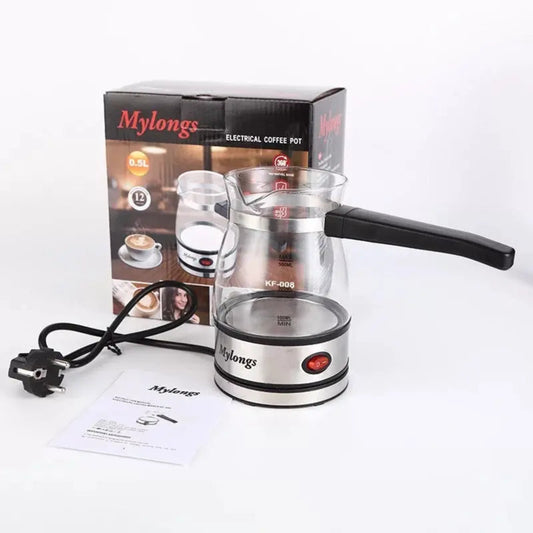 transparent glass Coffee Pot Machine 600W