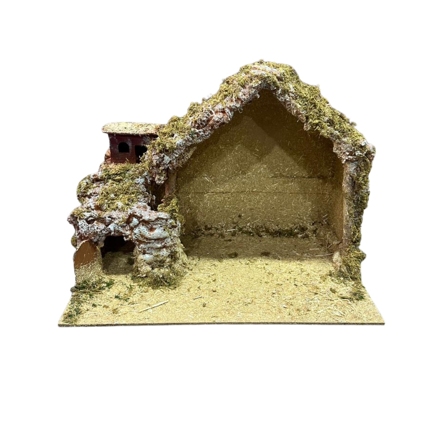 Christmas nativity House YELLOW  60cm