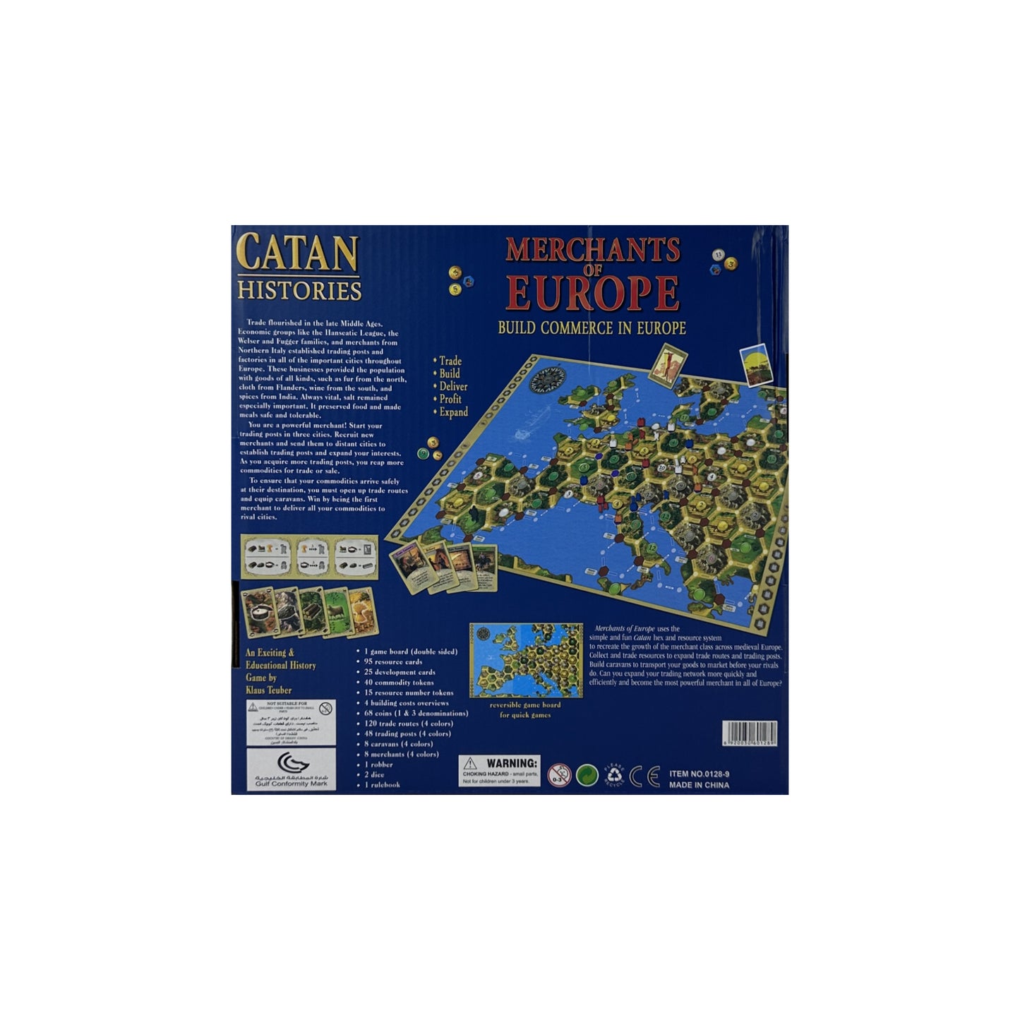 CATAN HISTORIES Merchants of Europe Game
