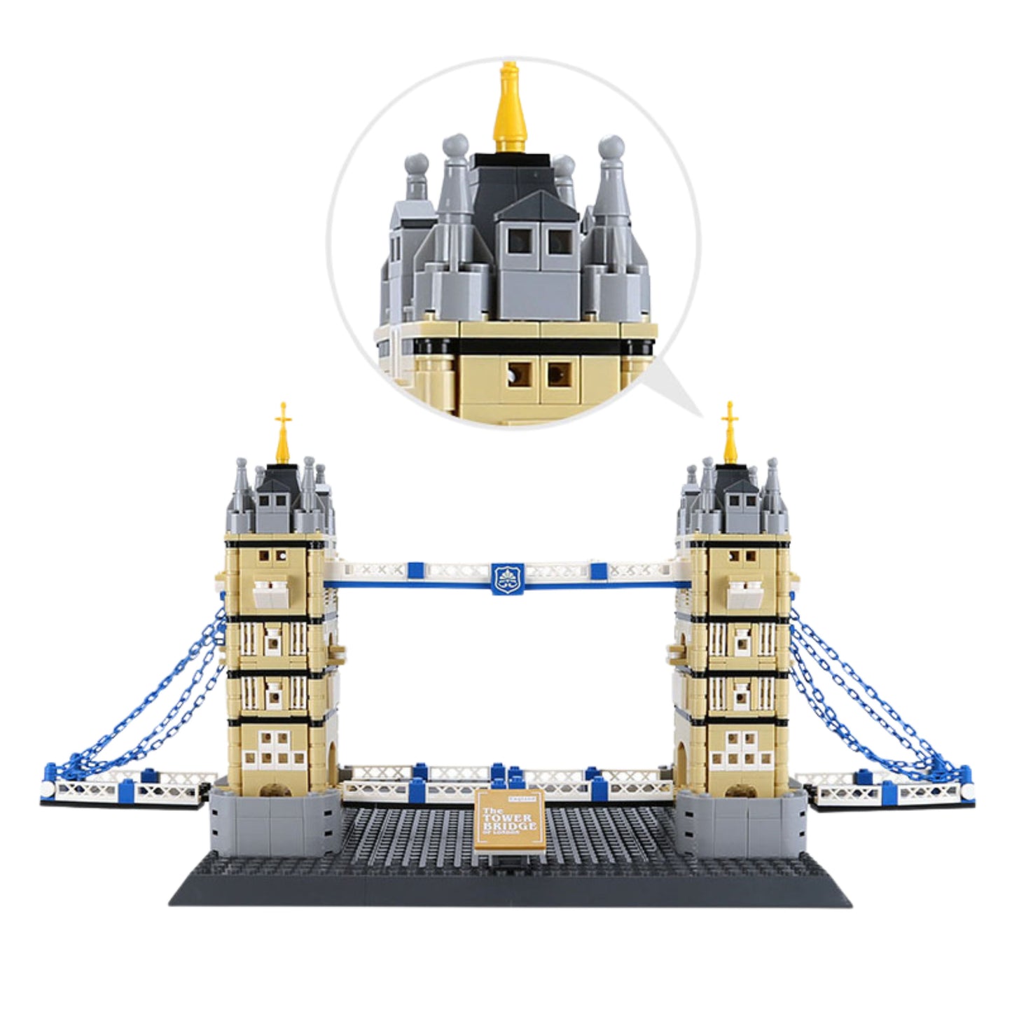 The Tower Bridge of London England Building Blocks - 969pcs