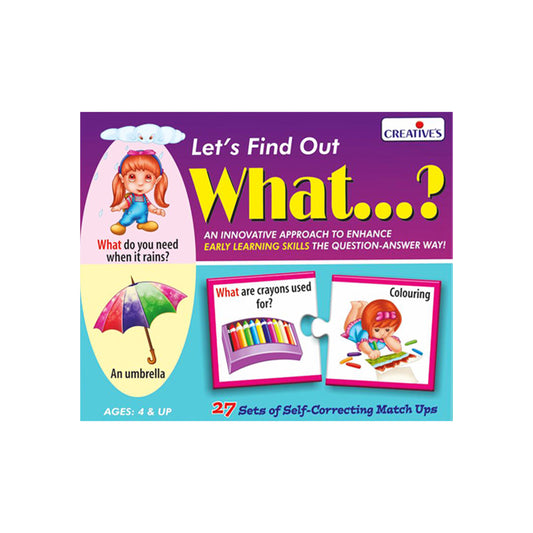 Let's find out creatively - what