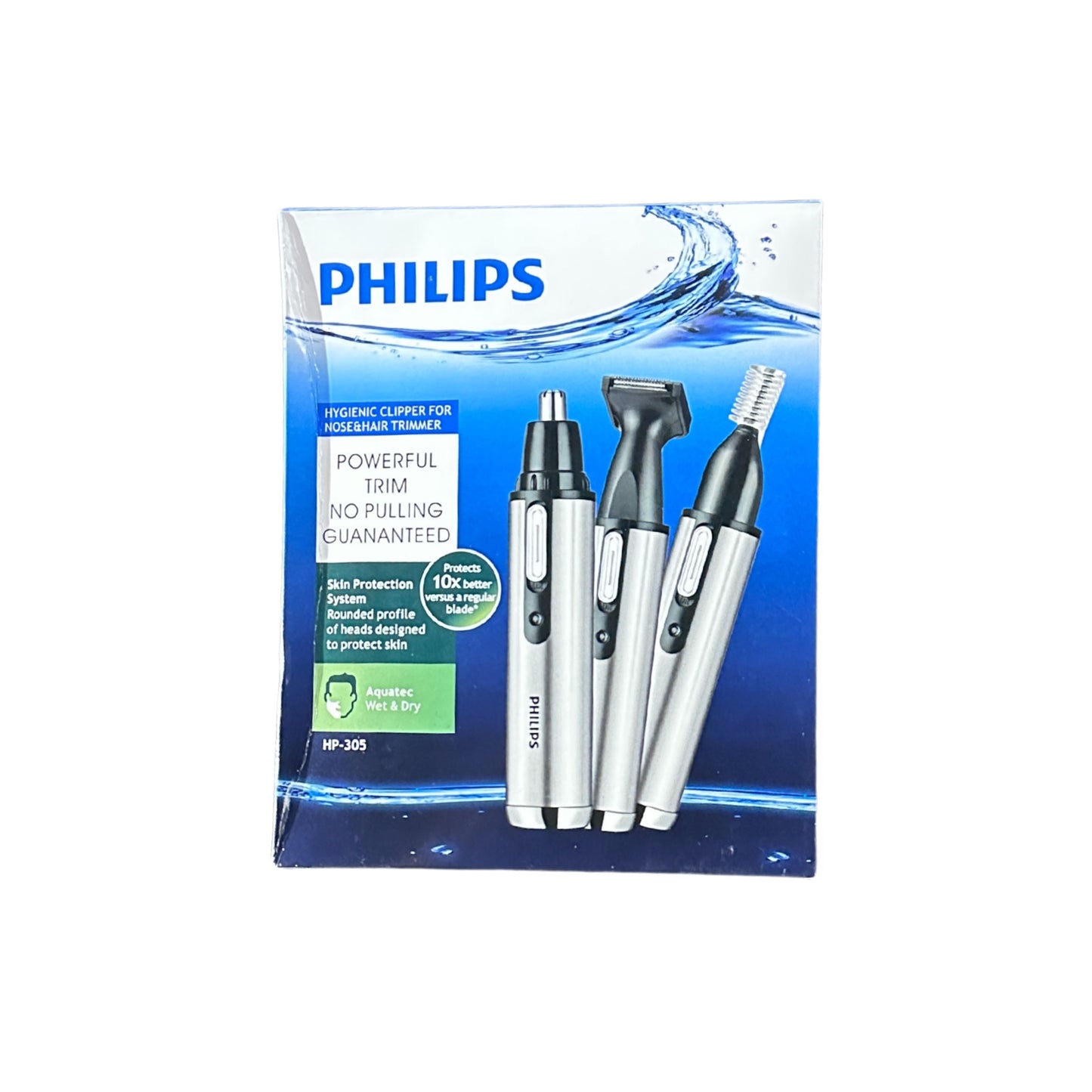 Philips Professional 3-in-1 Trimmer for Nose, Ears, Bikini Area & Eyebrows
