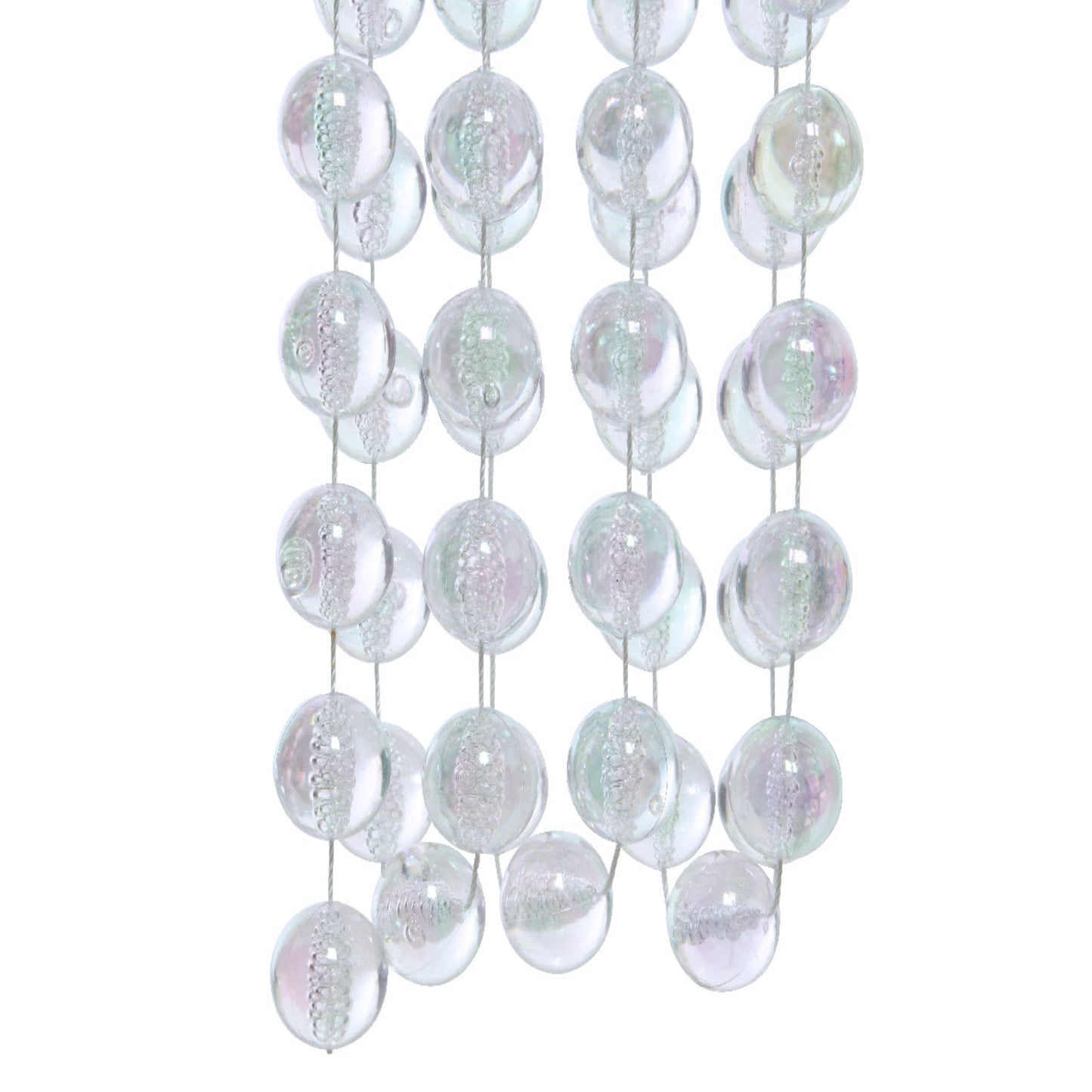 Bead garland xxl plastic shiny L.270cm  D.2cm