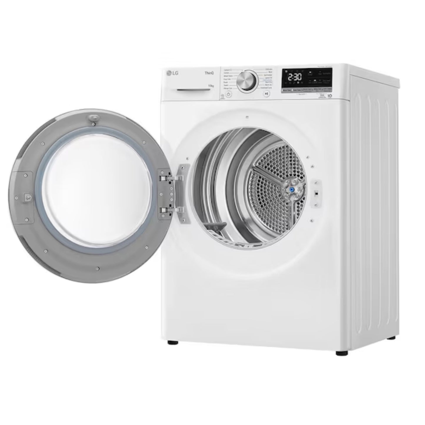 LG Dryer 10kg Dual Inverter Heat Pump Silver