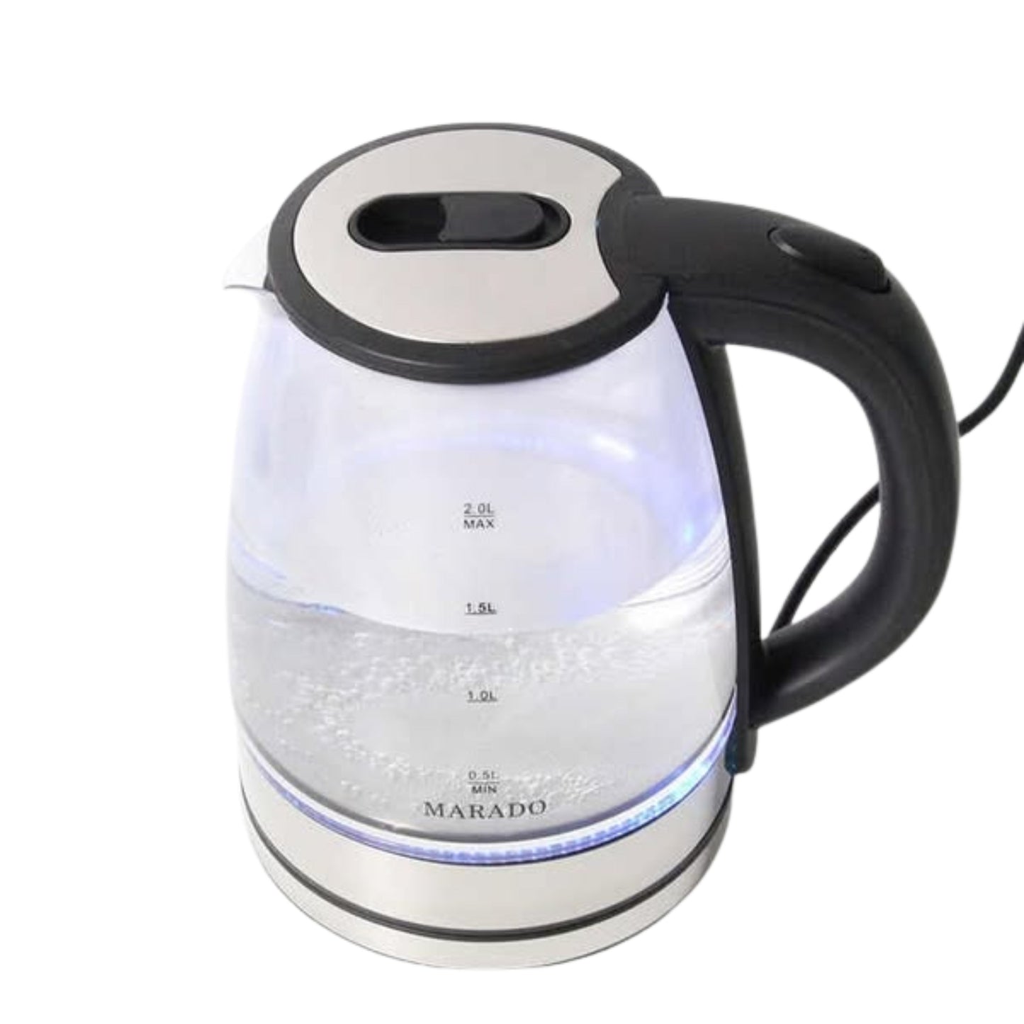 Marado electric kettle with a 2.0L capacity and LED illumination