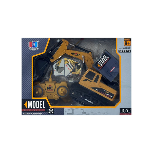 Track Vehicle Crawler Moveable Bucket Arm Construction Model Excavator Digger
