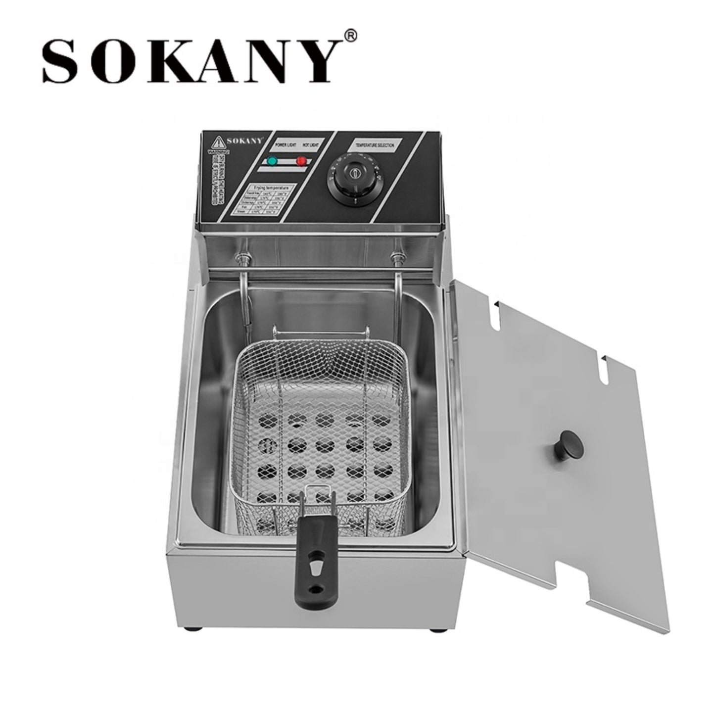 SOKANY 7L Electric Deep Fryer Household Frying Machine Electric Fryer
