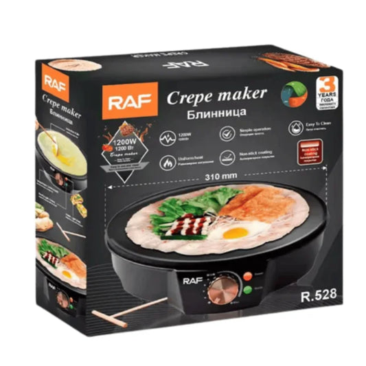 RAF Plate Crepe Maker 12000W - 31 cm