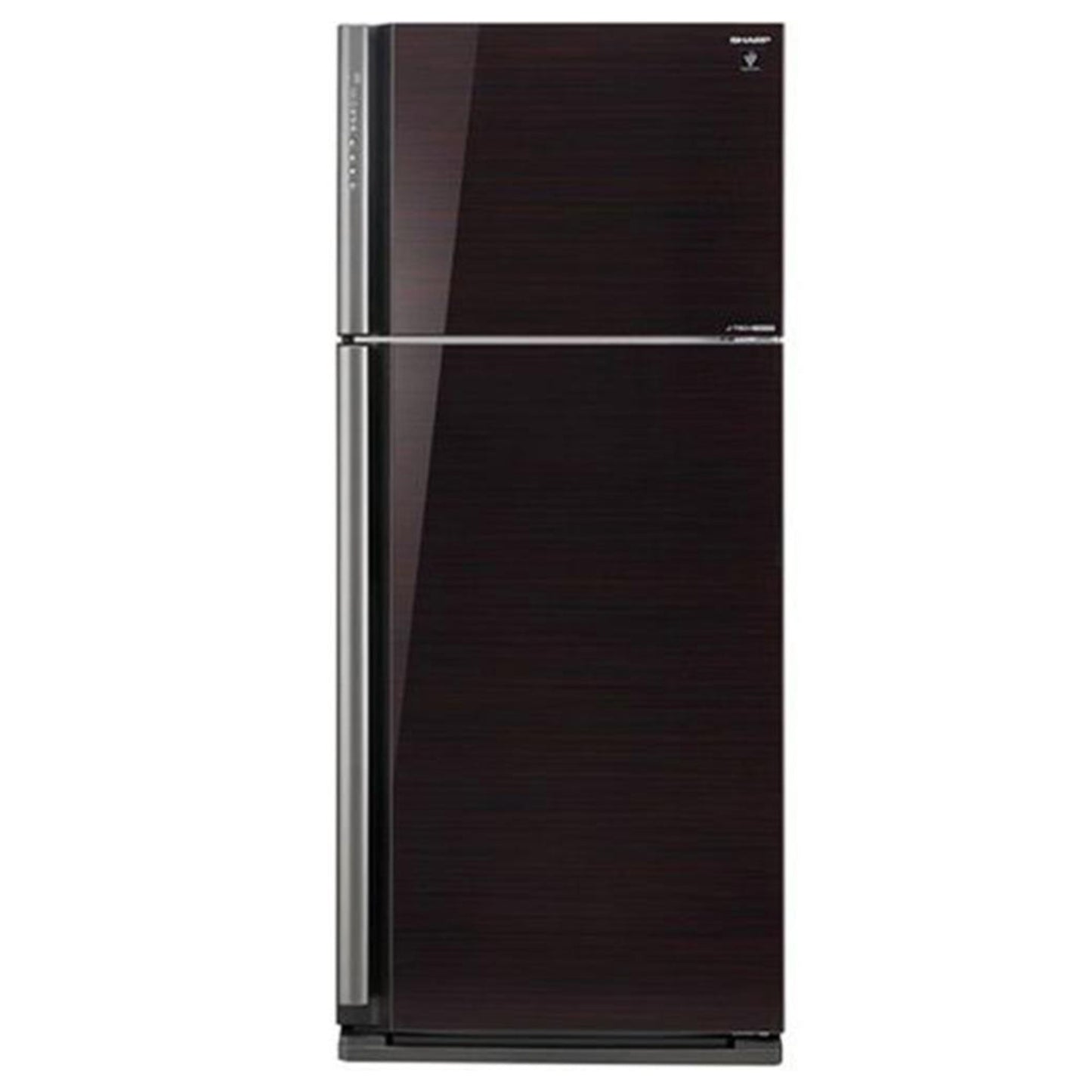 Sharp Refrigerator 692L - 185 cm -  mirror Black